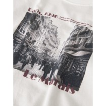 NAME IT Bluse Votea Cloud Dancer Le Marais